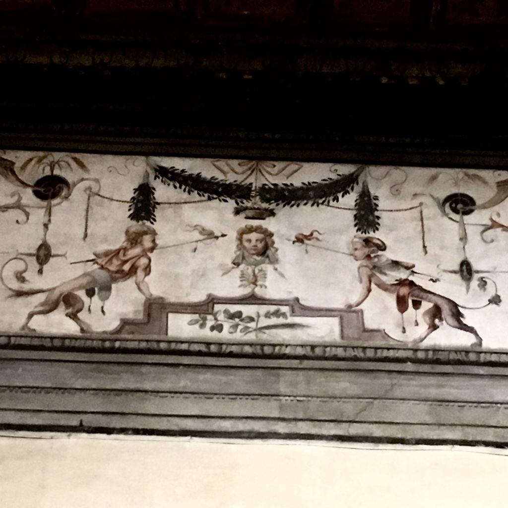 Casa Romei - particolari di affreschi - 3